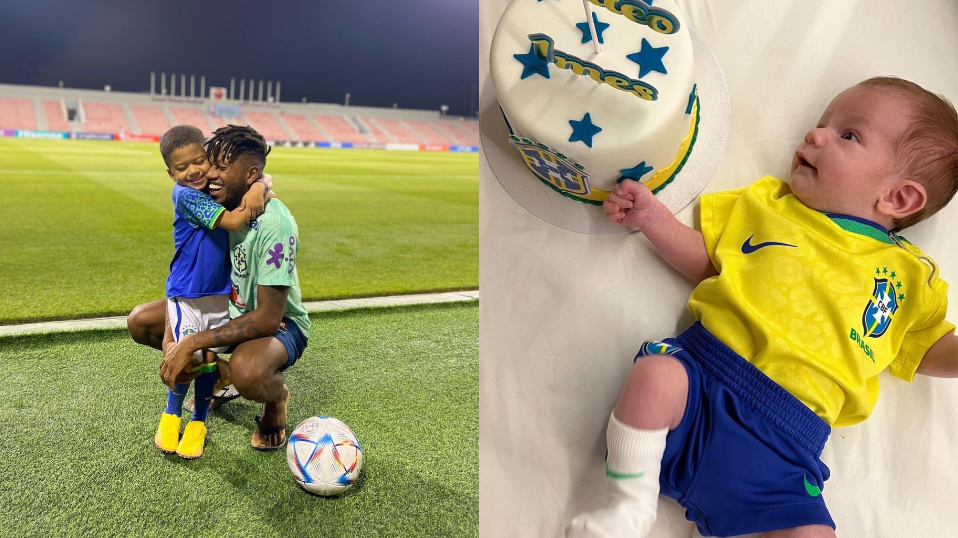 Filhos do hexa! Conheça os herdeiros fofíssimos dos jogadores da Seleção Brasileira