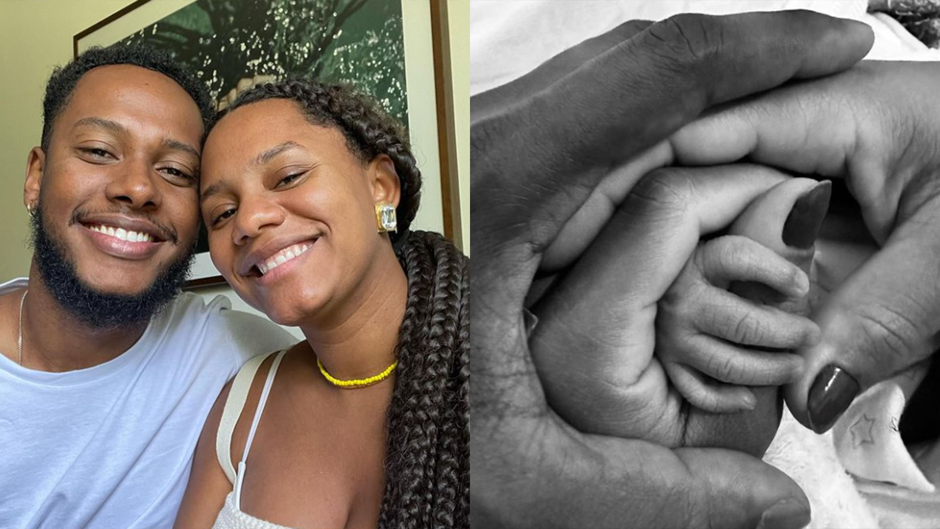 Jéssica Ellen anuncia o nascimento do seu primeiro filho, Máli