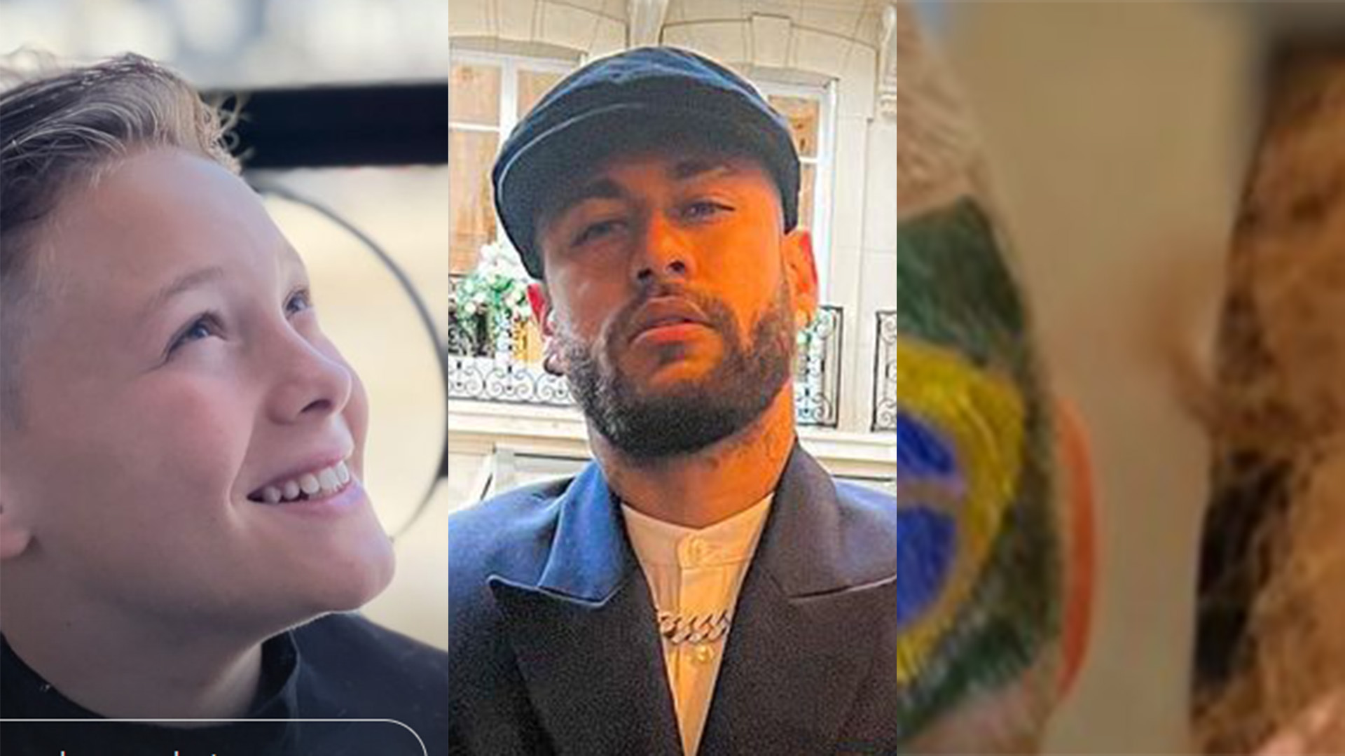Filho de Neymar Jr muda o penteado para homenagear a seleção brasileira na Copa do Mundo