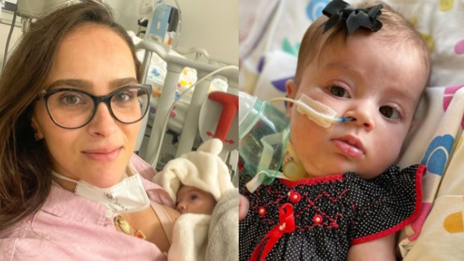 Letícia Cazarré anuncia evolução no quadro de saúde da filha: “Melhorando!”