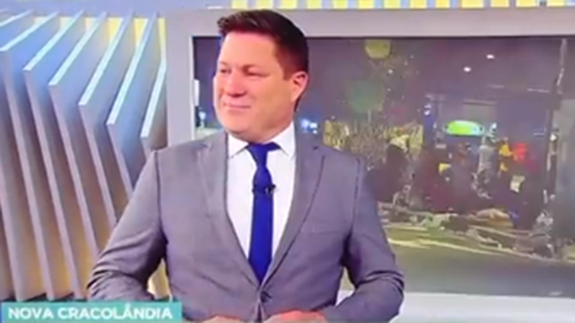 Apresentador da Record TV comete gafe ao vivo: ‘Aqui na Globo’