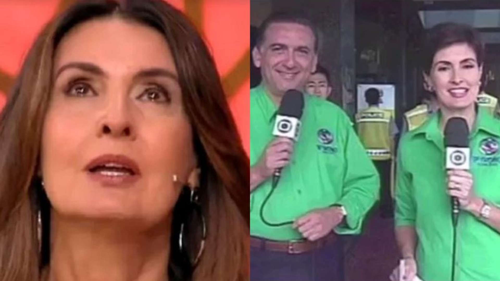 Fátima Bernardes homenageia Galvão Bueno: ‘Honra ter trabalhado com você’