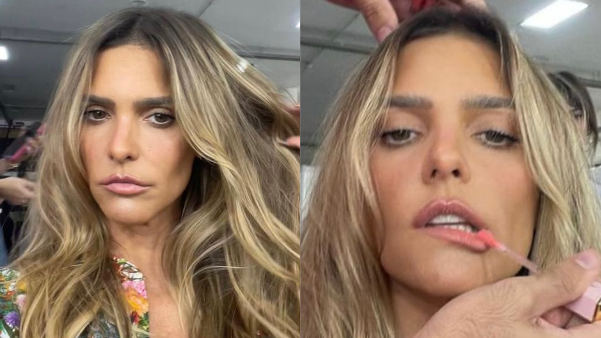 Fernanda Lima passa virada do ano com mechas coloridas no cabelo: “Divertida”