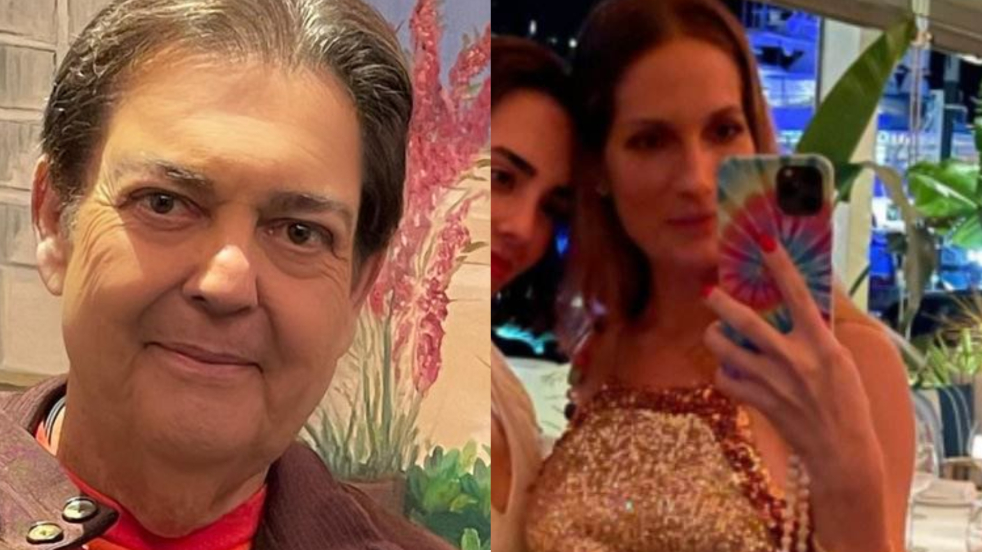 Filha de Faustão surge em clique raro com a cunhada durante viagem