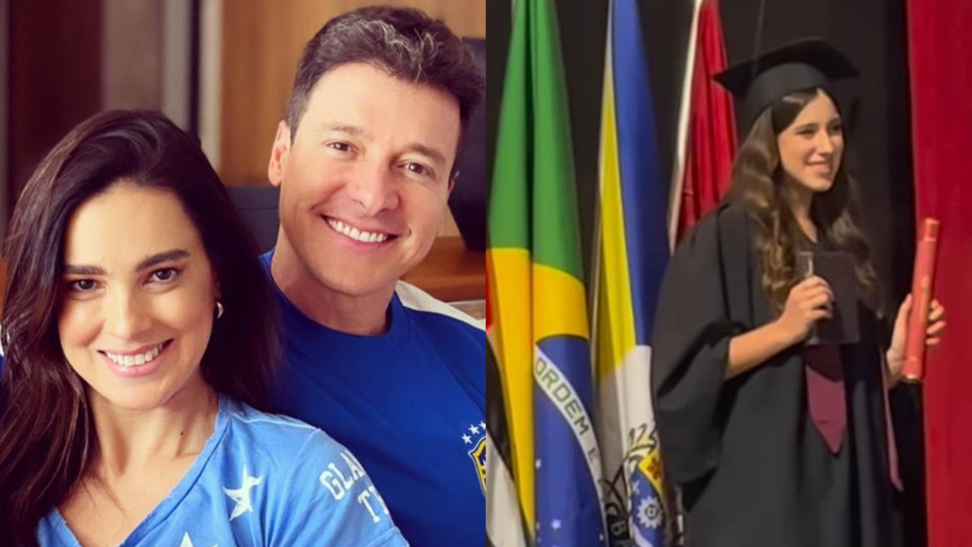 Vera Viel comemora a formatura da filha mais velha no Ensino Médio: ”Que orgulho”