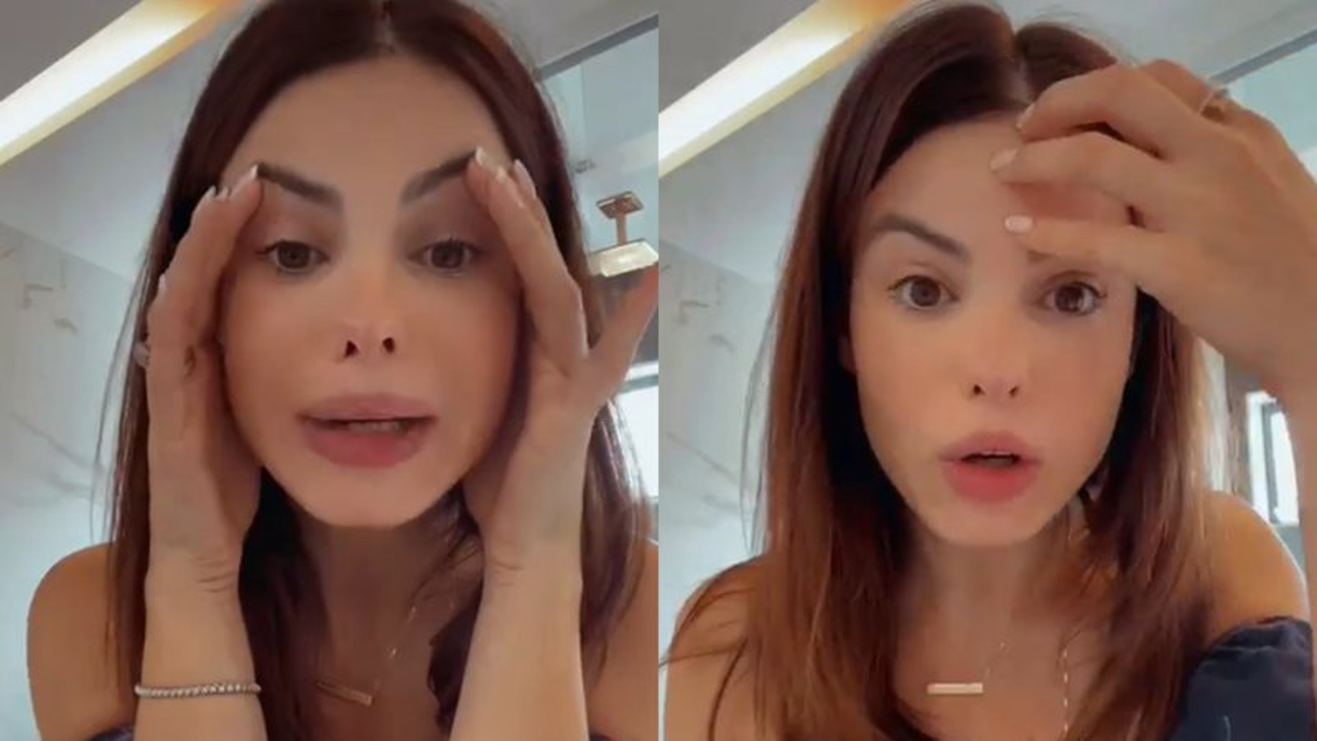 Filho de Sthefany Brito cai e atriz se desespera: “Quase desmaiei”