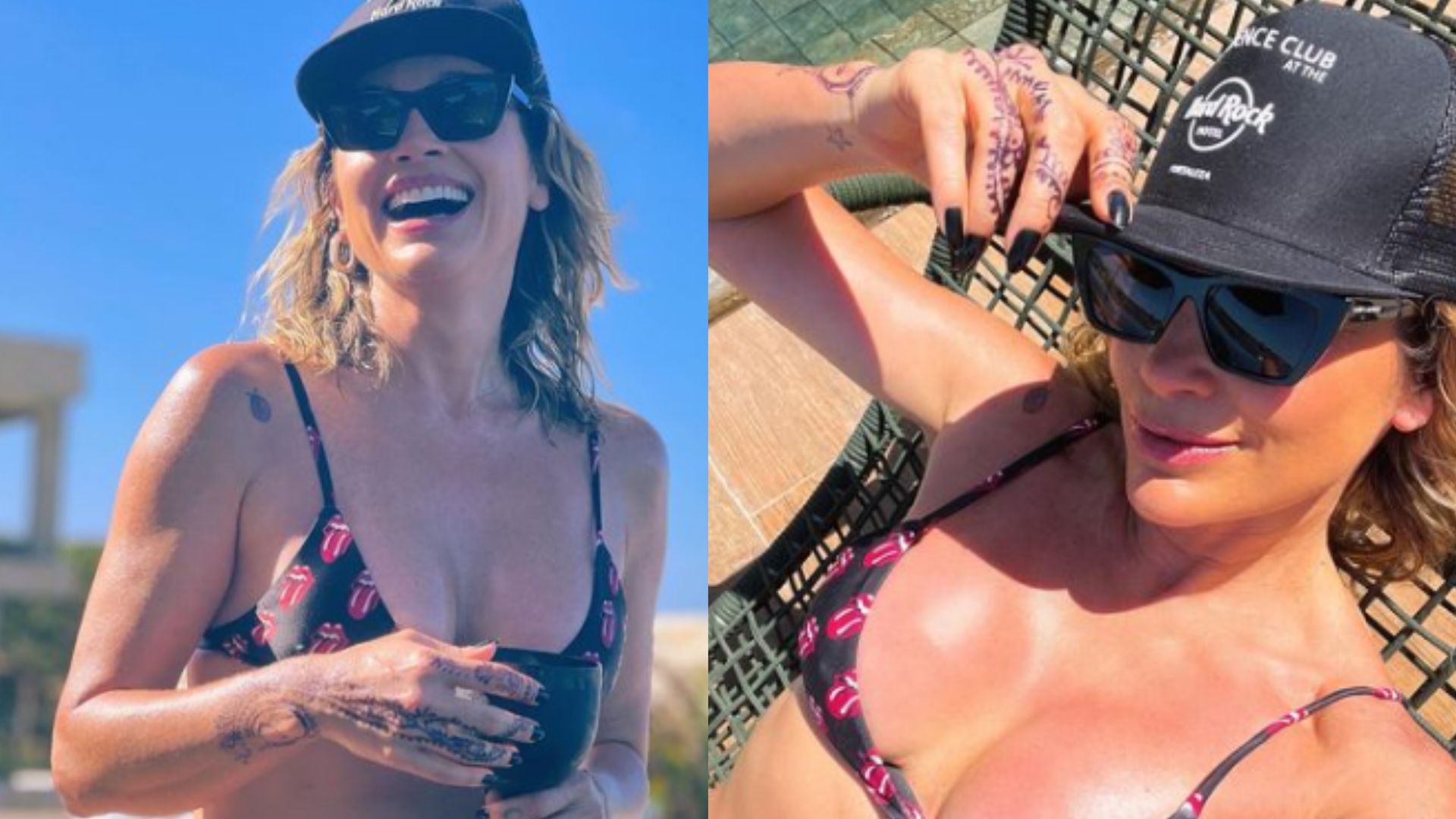 Aos 48 anos, Flávia Alessandra ostenta barriga sequinha e chama atenção: ”Não envelhece não?!”