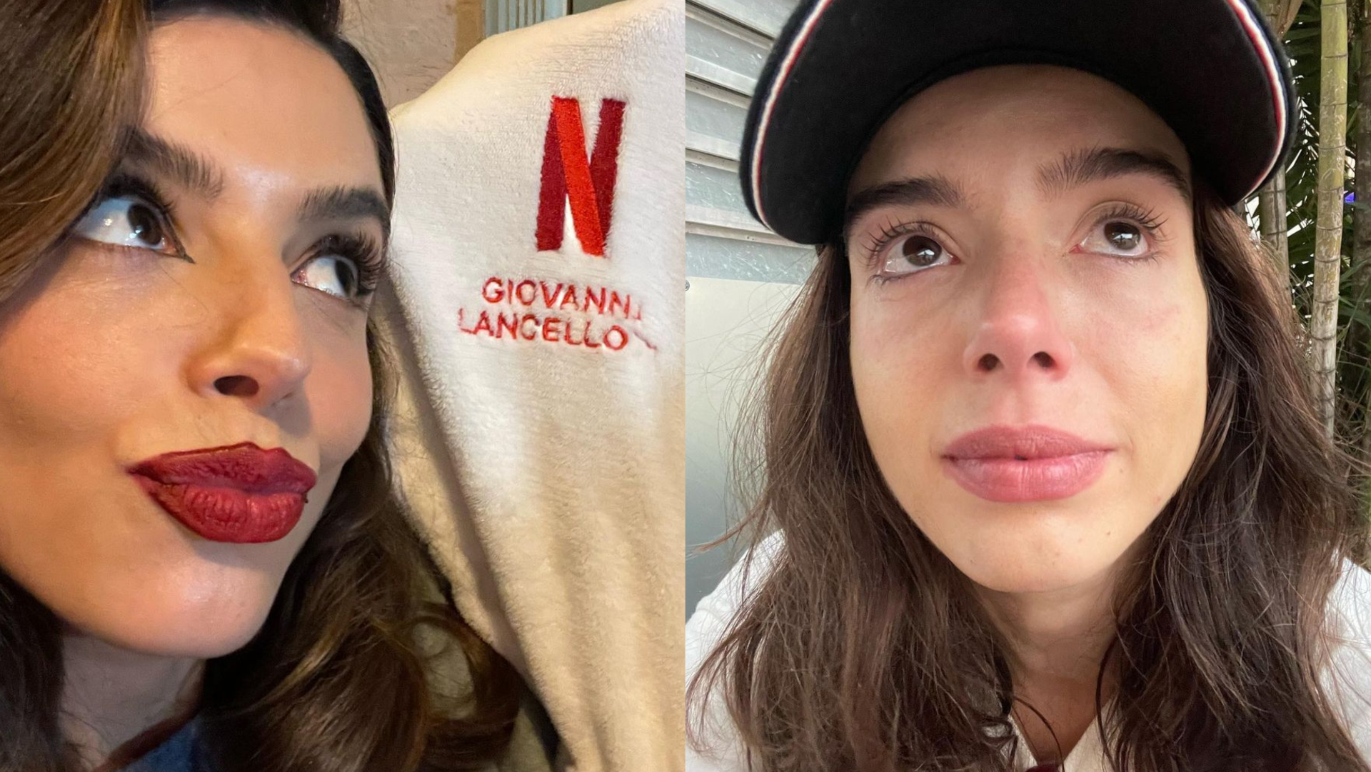 Giovanna Lancellotti celebra fim das gravações de novo filme e conta: ”Me deu muitas crises”