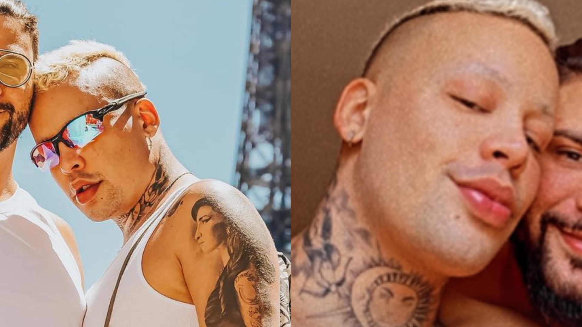 Gloria Groove e o namorado trocam declarações nos 8 anos de namoro: ”Amor bonito e tranquilo”