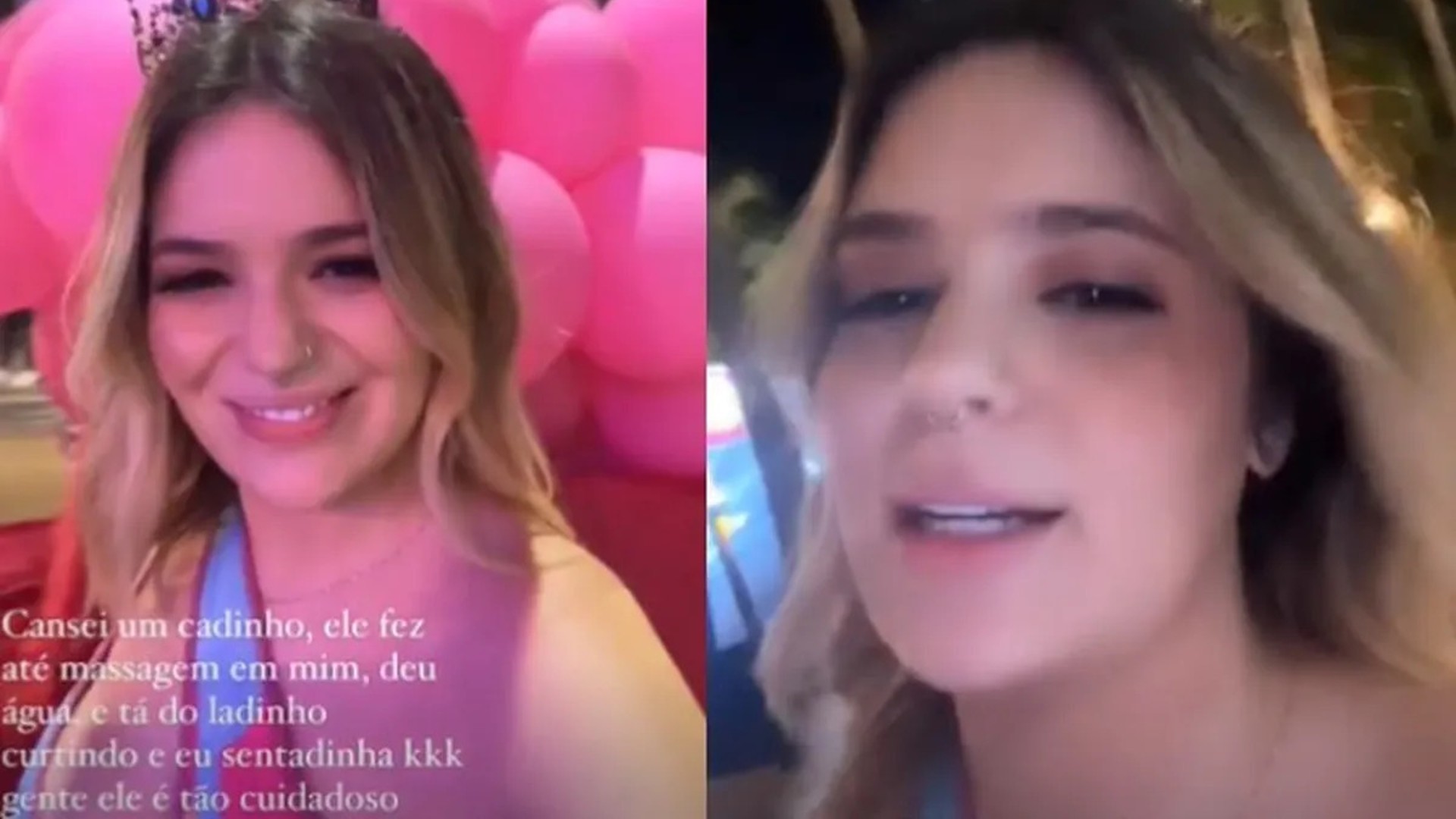 Grávida, Viih Tube comenta sobre como foi curtir festa com Eli