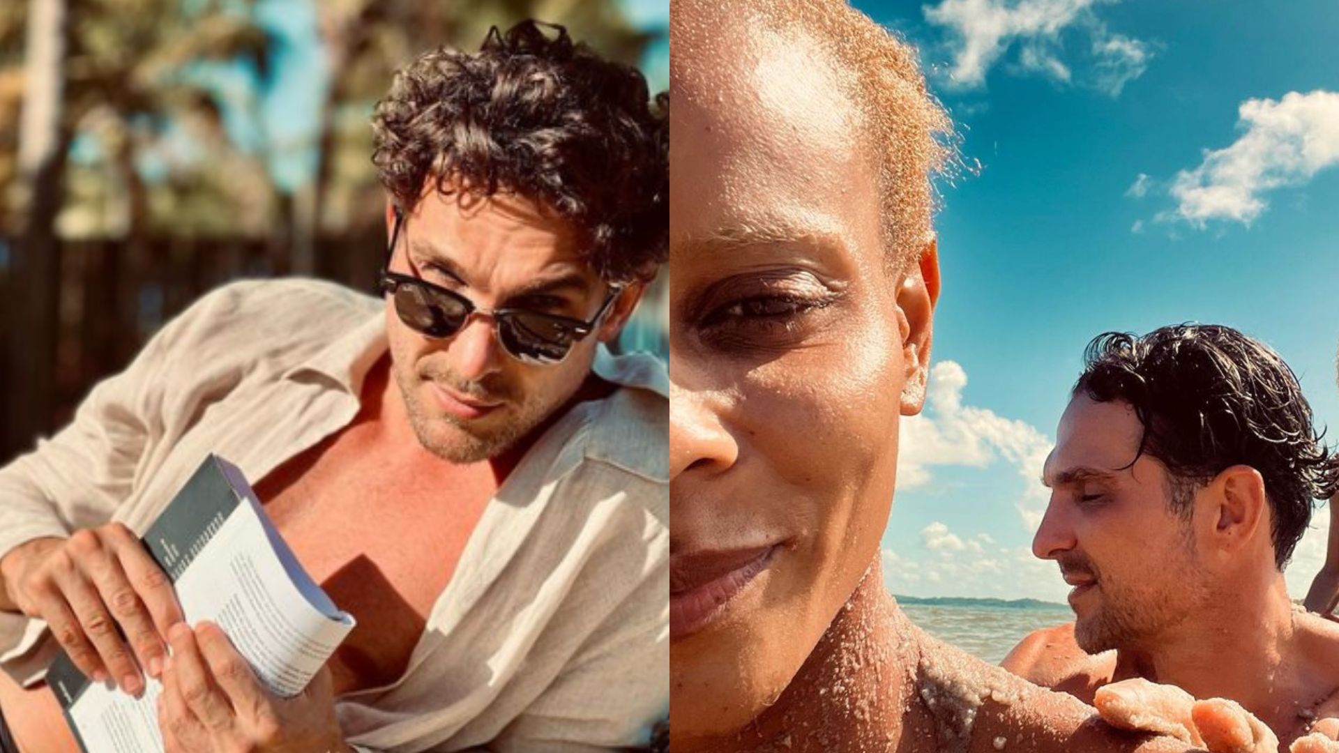 Igor Rickli curte clima de Réveillon com a família na Bahia: “Tão lindos!”