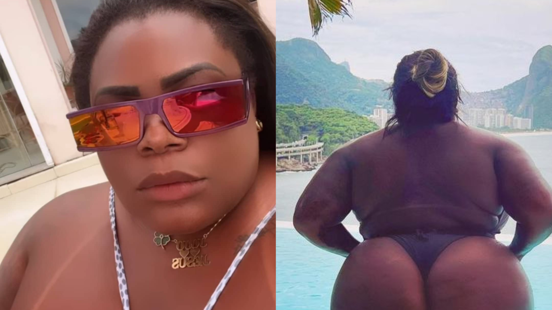 De costas, Jojo Todynho ostenta bumbum gigante e manda recado polêmico: ”Aprenda dar”
