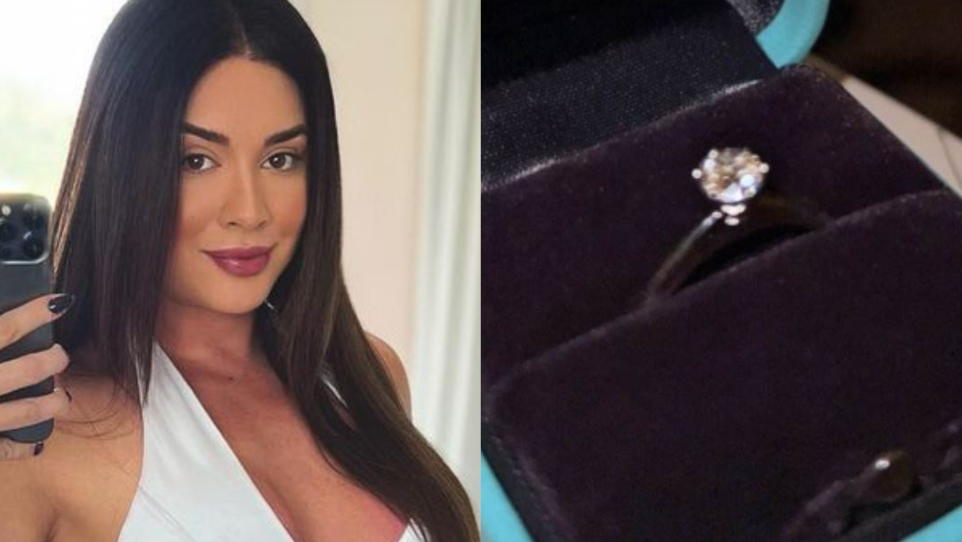 Juju Salimeni ganha anel de noivado de quase R$ 300 mil: ”Meu amor”