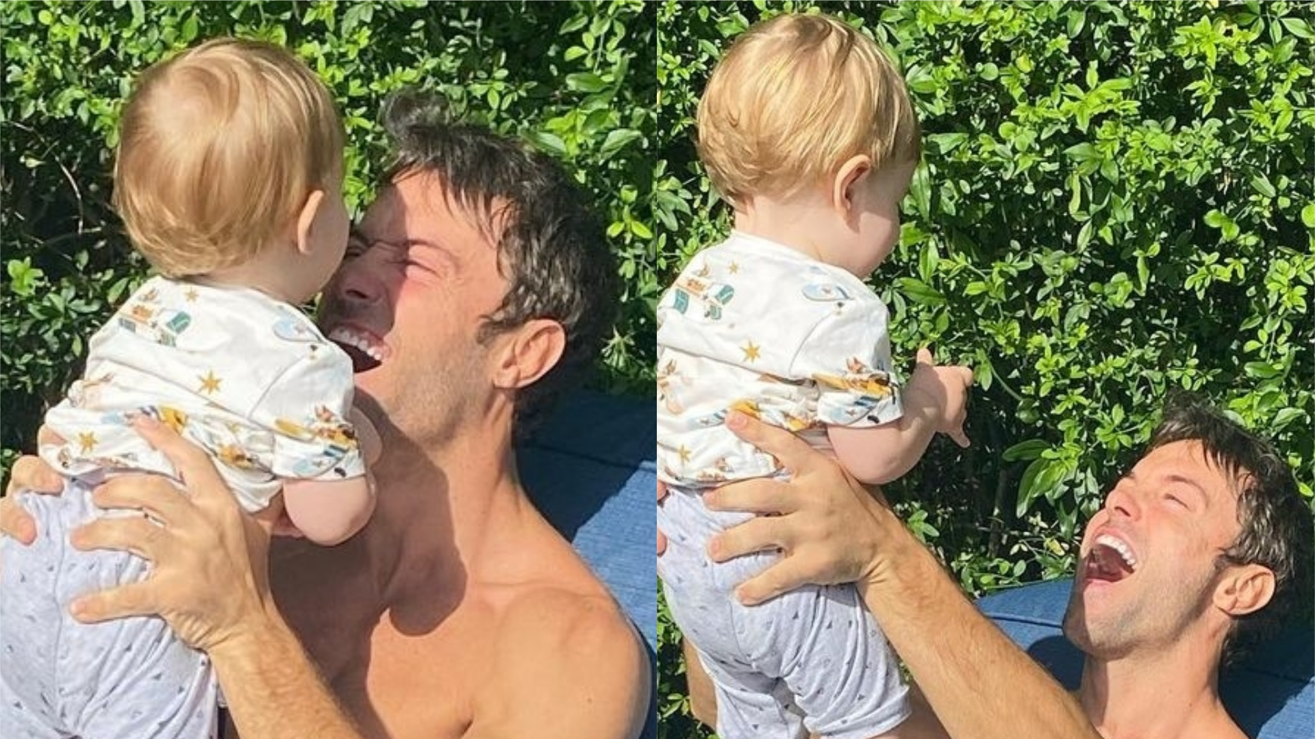 Kayky Brito exibe momento de diversão com o filho: “Agradecer por estarmos aqui”