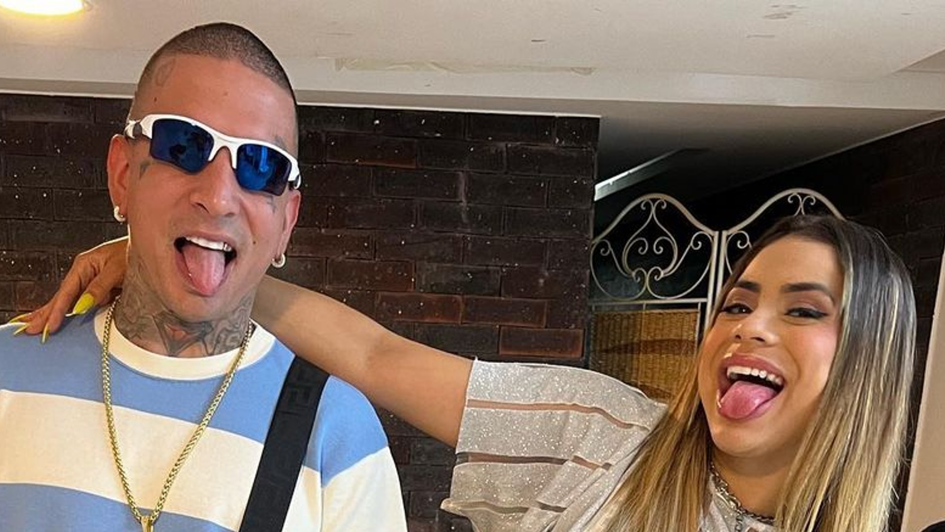 Lexa curte show do ex-marido, MC Guimê: “Tão parceiros”
