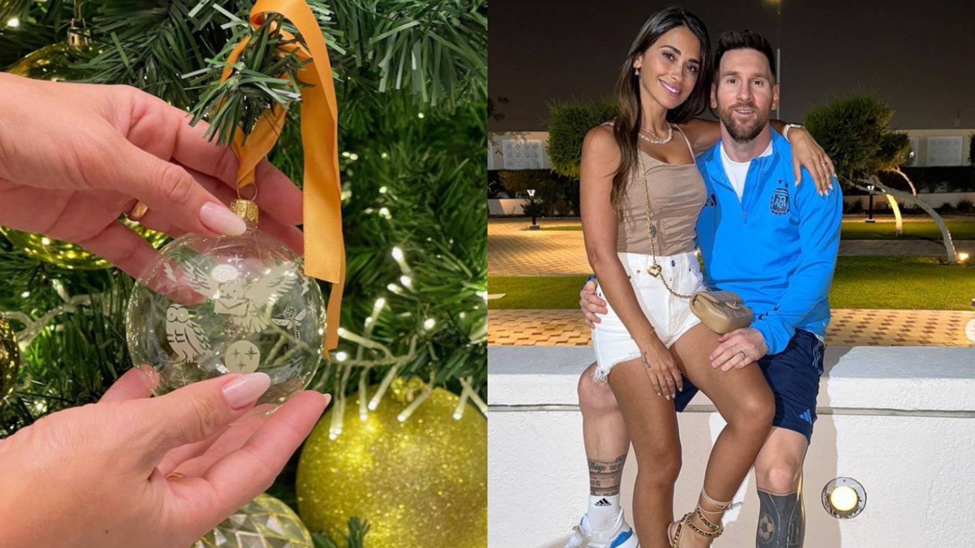 Presságio? Árvore de Natal de Messi em 2022 é a mesma em 2014, quando a Argentina foi vice na Copa