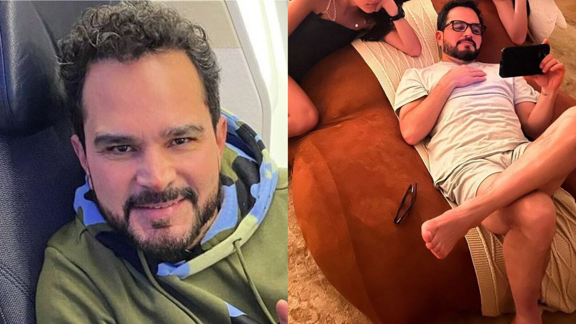 Luciano Camargo choca ao mostrar como as filhas cresceram: ”De repente duas moças”