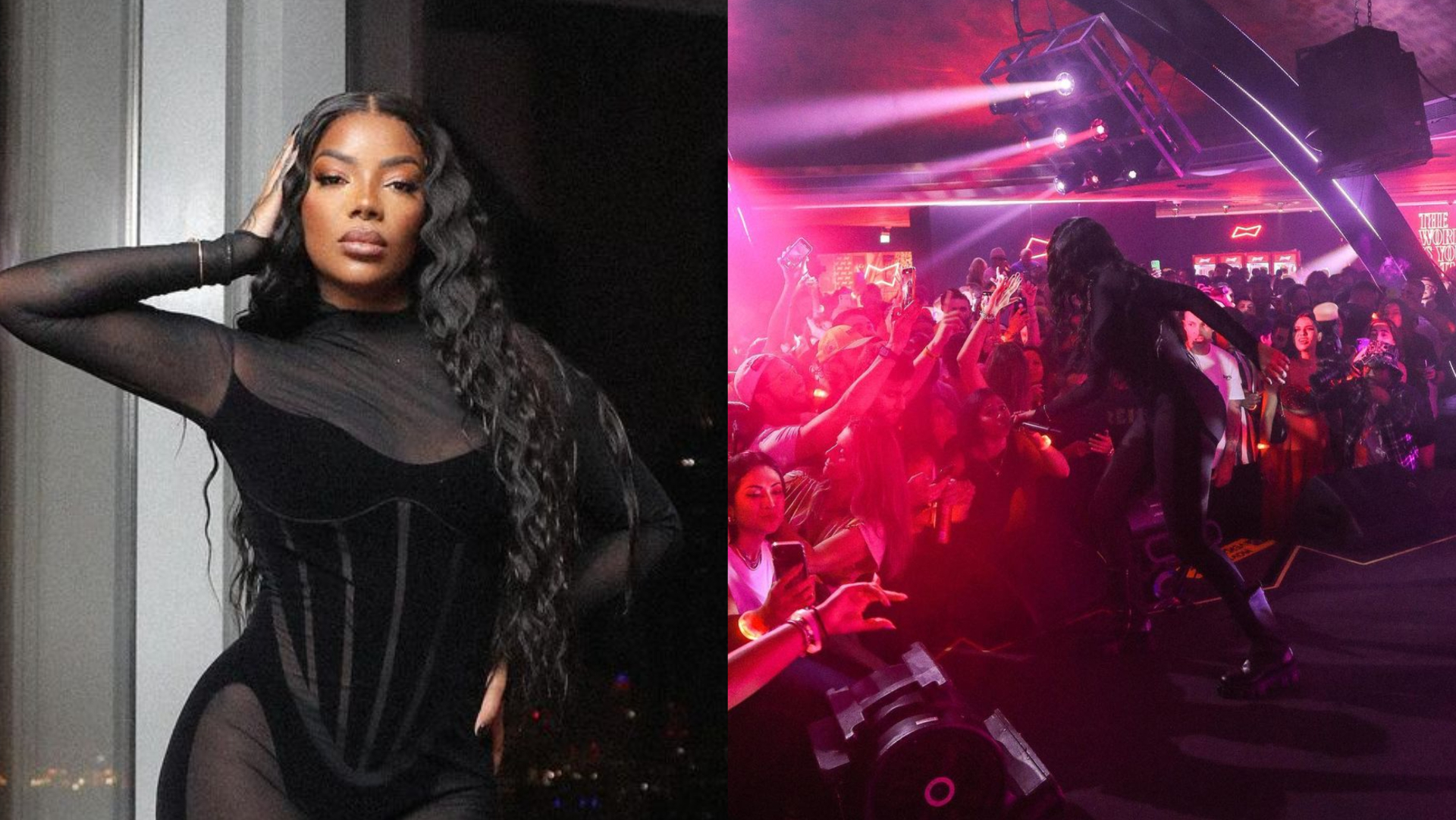 Cantora Ludmilla se apresenta no Catar