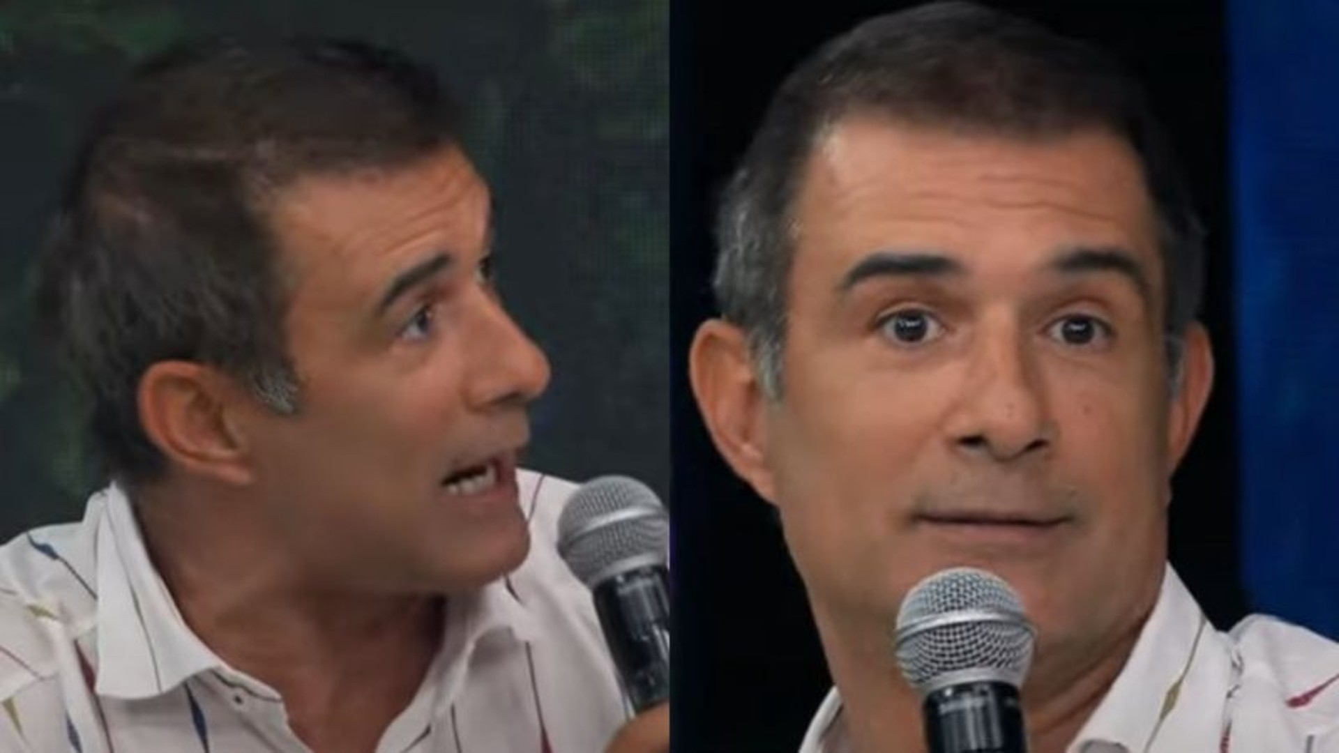 Marcos Pasquim abre o jogo sobre beijo técnico e expõe: “Tem língua”