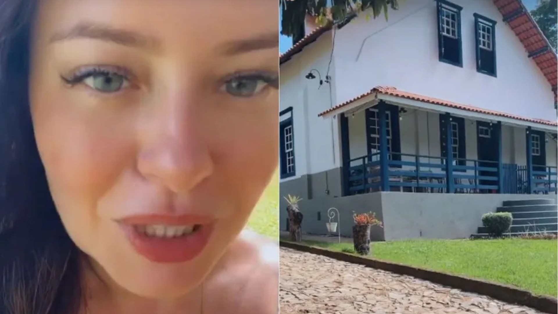 Mari Bridi curte fazenda na companhia dos filhos após se separar de Rafael Cardoso