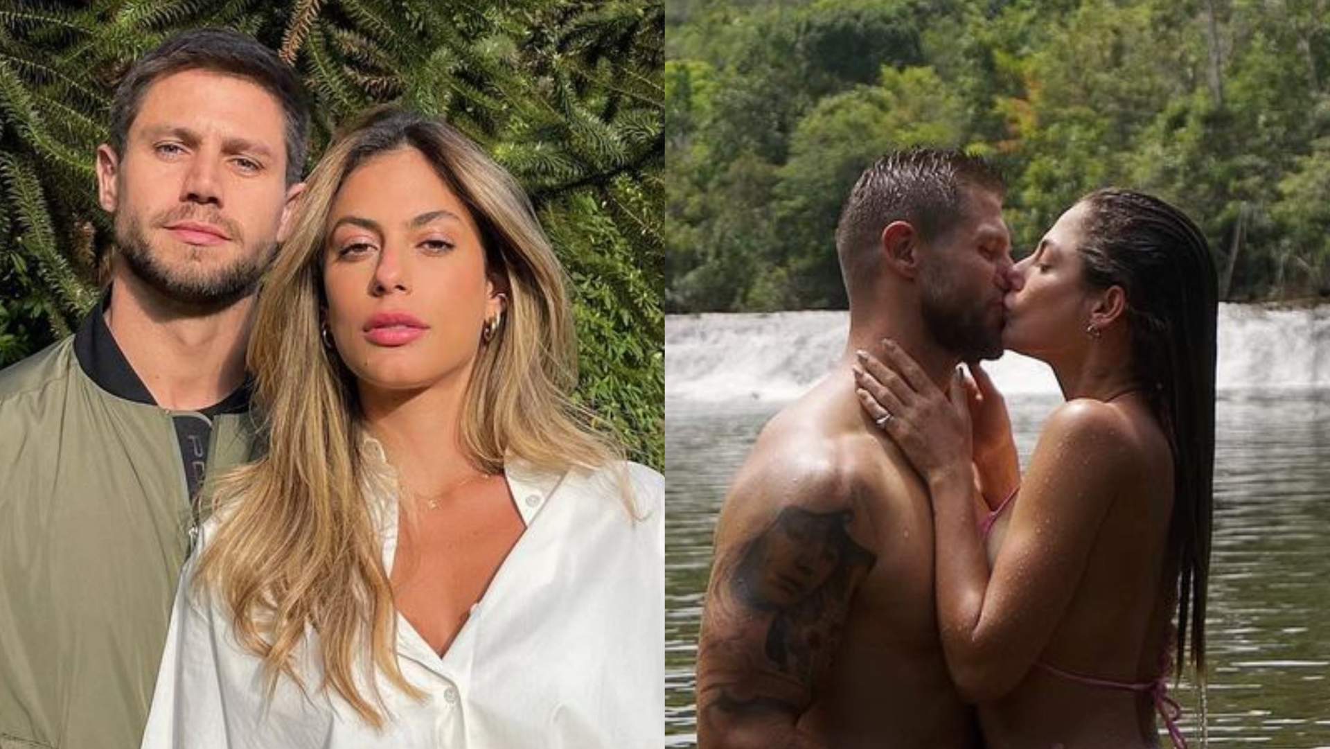 Mari Gonzalez se derrete pelo noivo, Jonas Sulzbach: ”Que delícia dividir a vida com você”