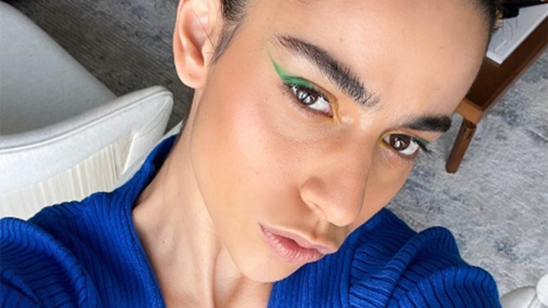 Marina Sena reage ao ver meme com Ayrton Senna