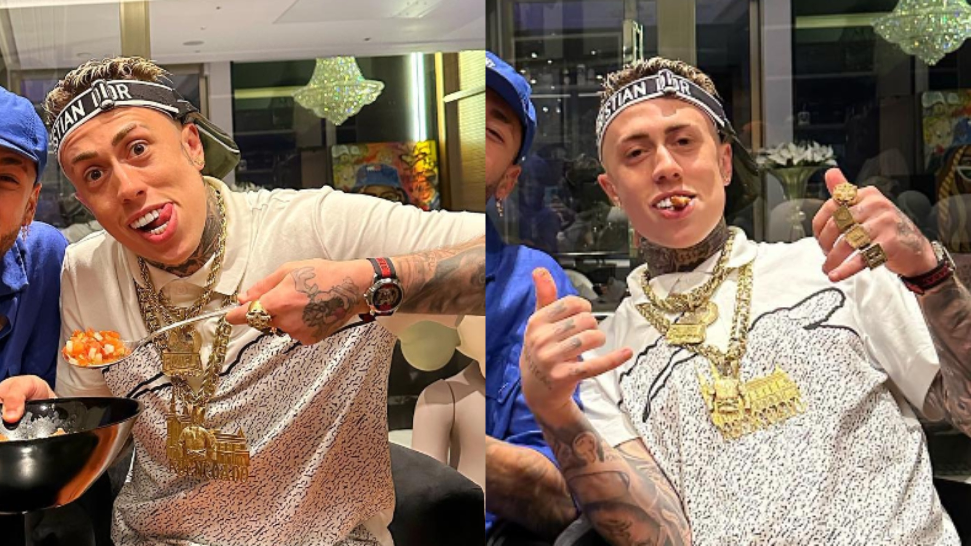 MC Daniel aparece ao lado de Neymar Jr. e celebra: ‘Virei amigo do meu ídolo’