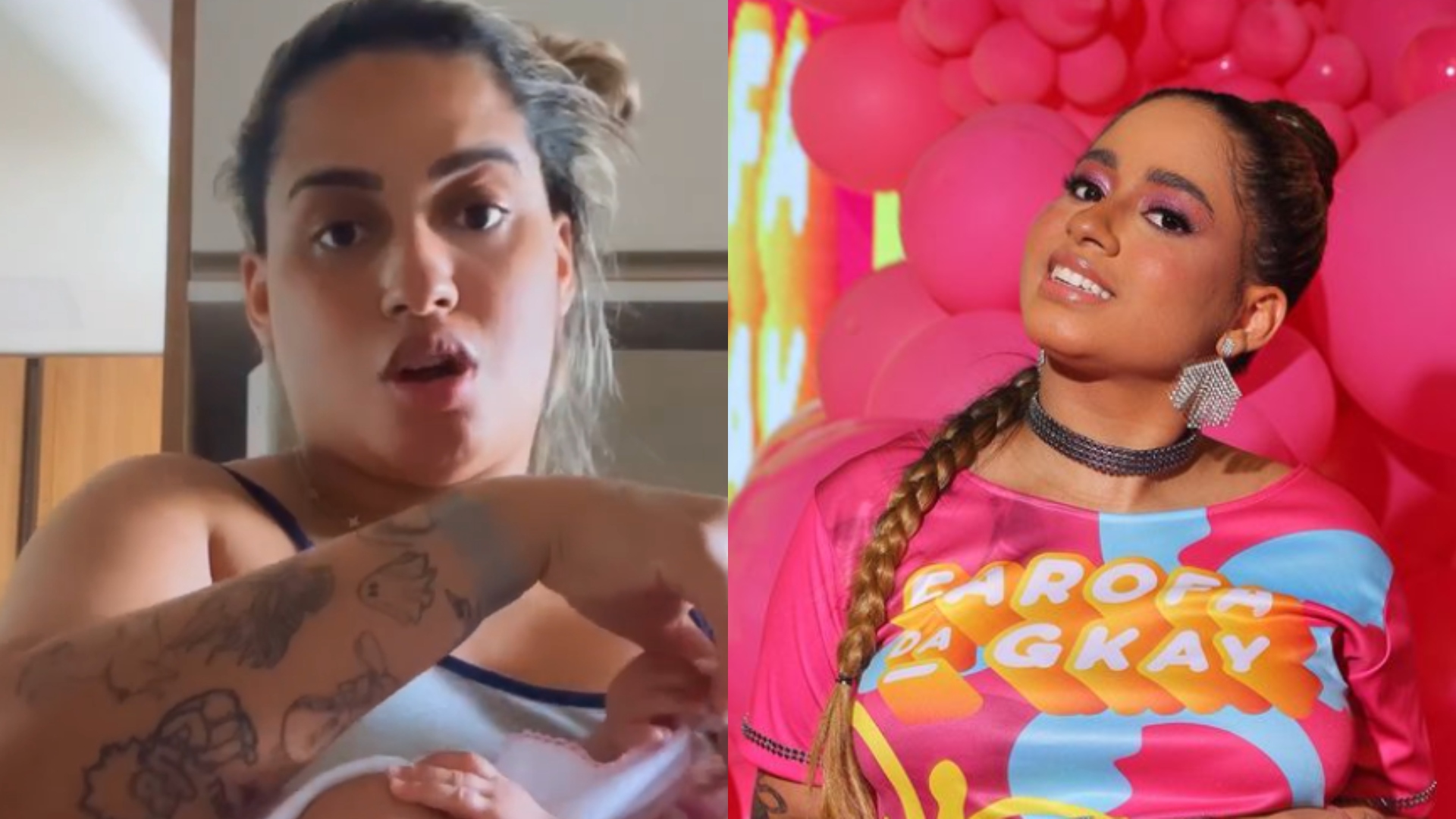 MC Loma revela que foi ao hospital com filha por alergia: ‘Espero que melhore’
