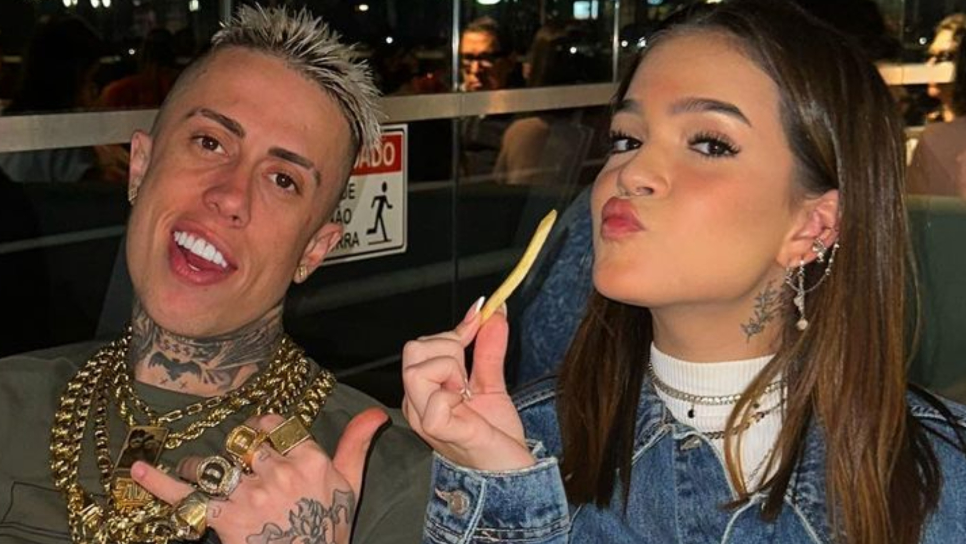 MC Daniel assume namoro com Mel Maia e declara: ”Não aguento mais te chamar de amiga”