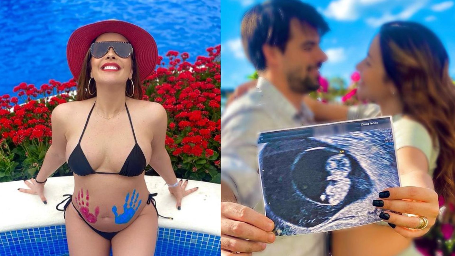 Nasceu! Renata Dominguez e Leandro Gléria comemoram a chegada de Giulia, primeira filha do casal