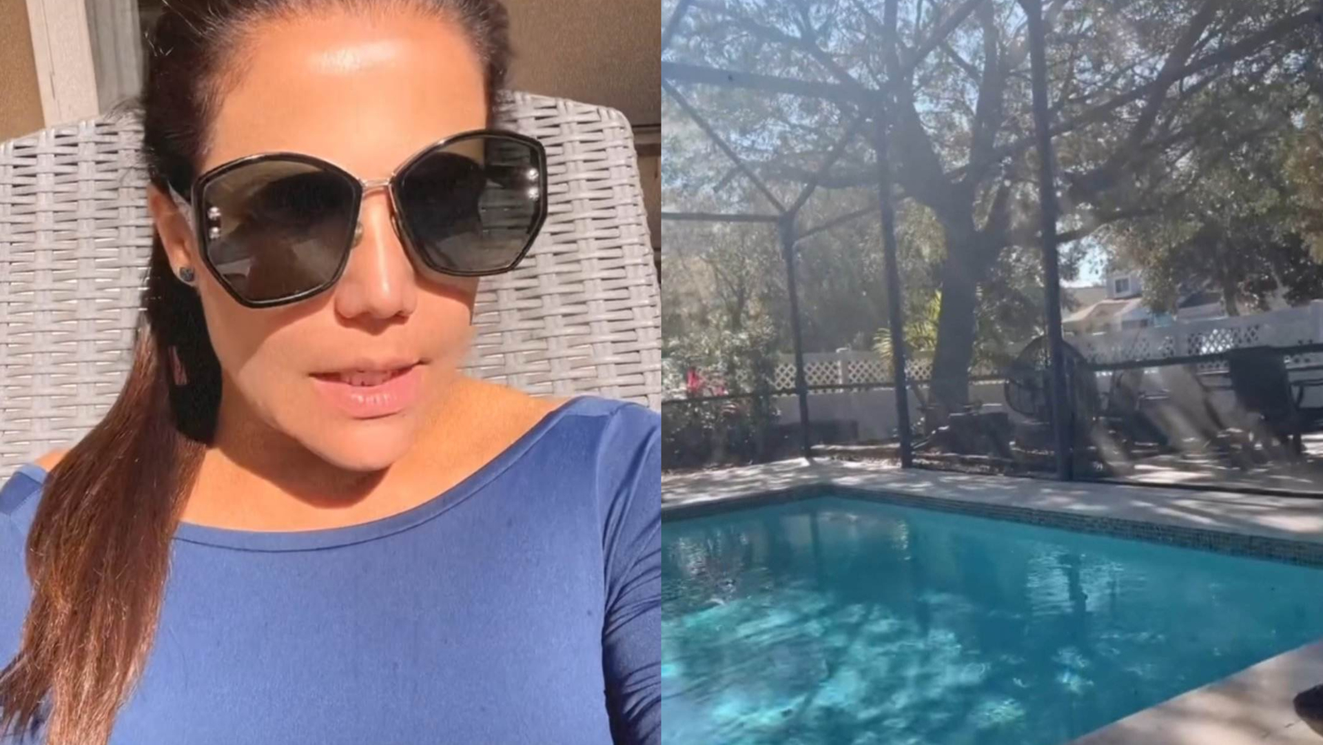 Nivea Stelmann mostra área externa de sua casa nos EUA após reforma