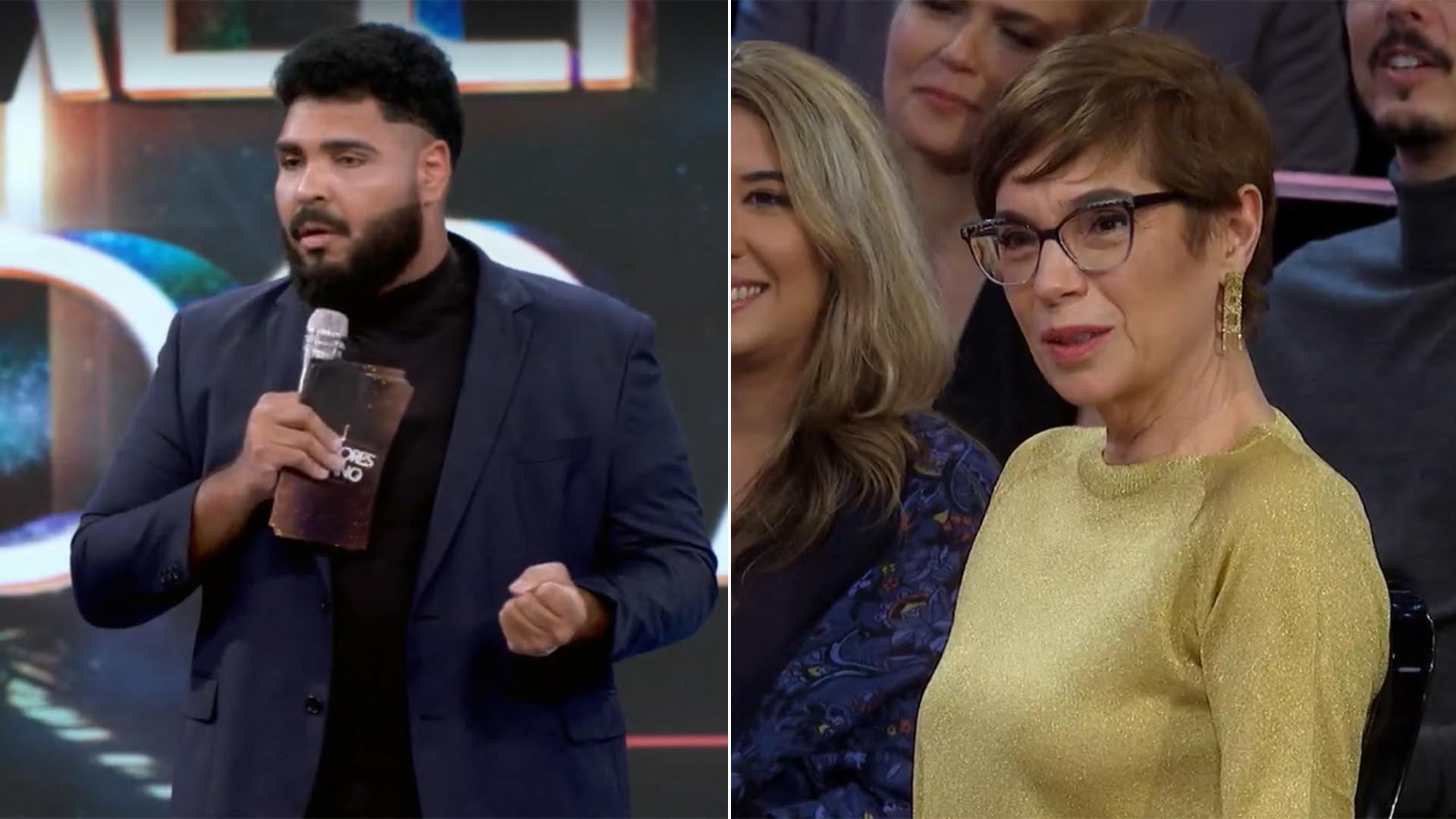 Paulo Vieira pega no pé de Renata Lo Prete na TV: ‘Não sei como faz para ficar acordada’