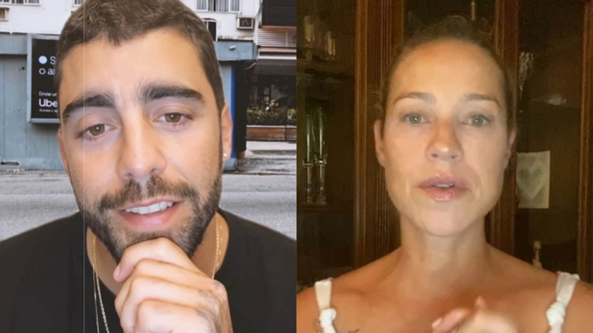 Pedro Scooby deixa de seguir a ex-mulher, Luana Piovani, após polêmica
