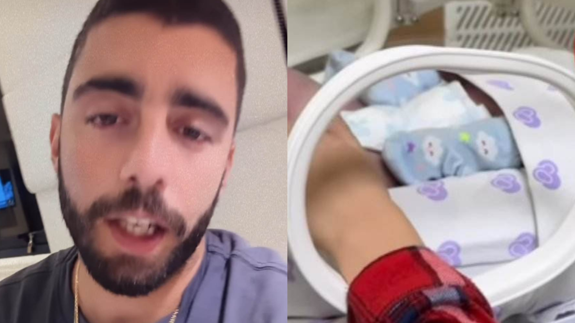 Pedro Scooby mostra encontro das filhas após cirurgia