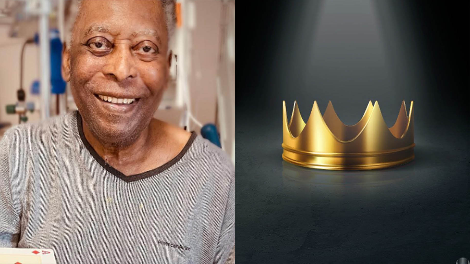 Time Santos emociona com homenagem para o Rei Pelé