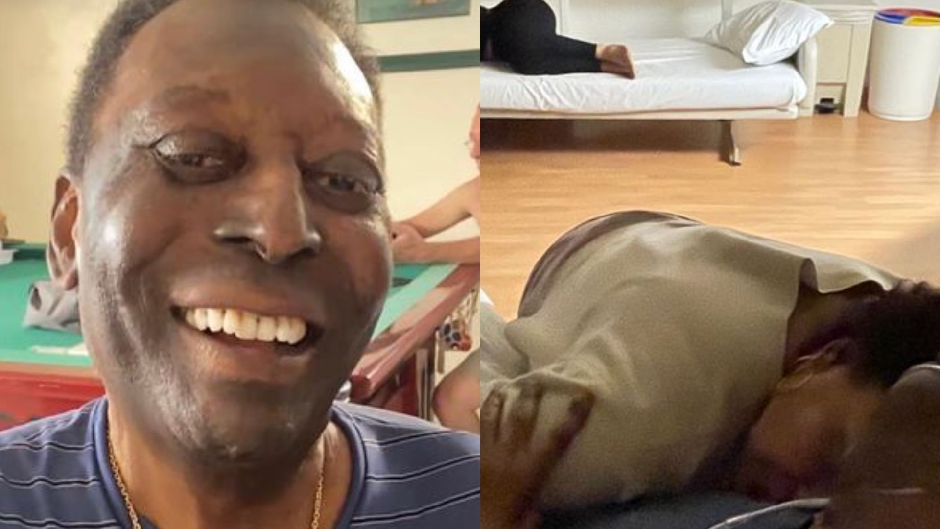 Pelé: reveja a última foto do Rei do Futebol no hospital