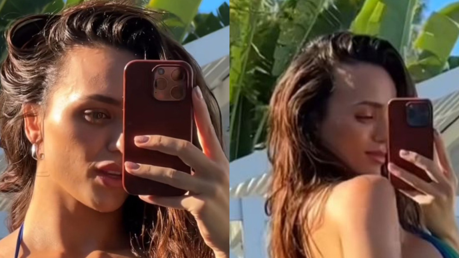 Rafa Kalimann deixa seguidores babando ao exibir corpo escultural usando biquíni mínimo