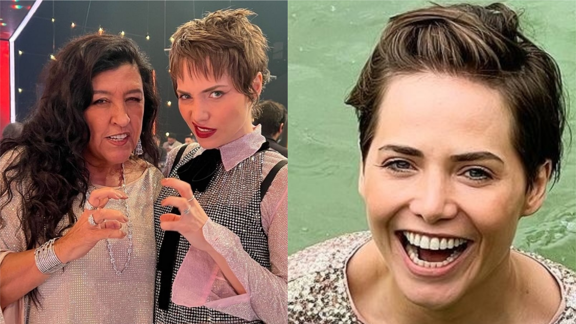 Regina Casé faz homenagem de aniversário para Letícia Colin e brinca: “Minha malvada favorita”