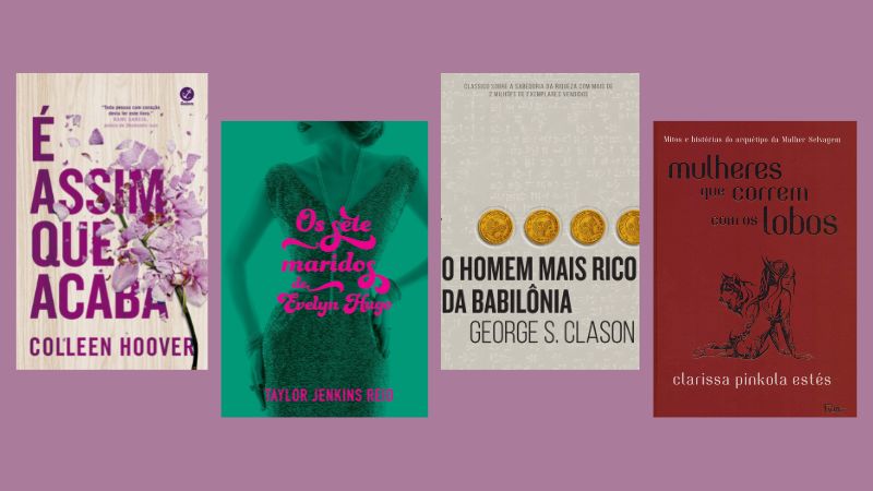 Romance, suspense e mais: 12 livros mais vendidos de 2022