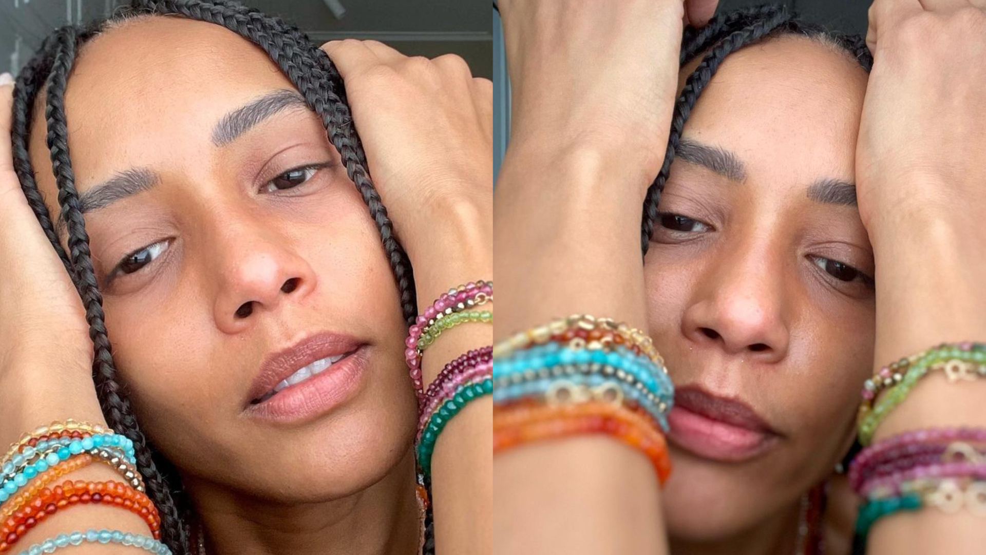 Taís Araujo exibe novo visual após fim das gravações de ‘Cara e Coragem’: ”Férias”
