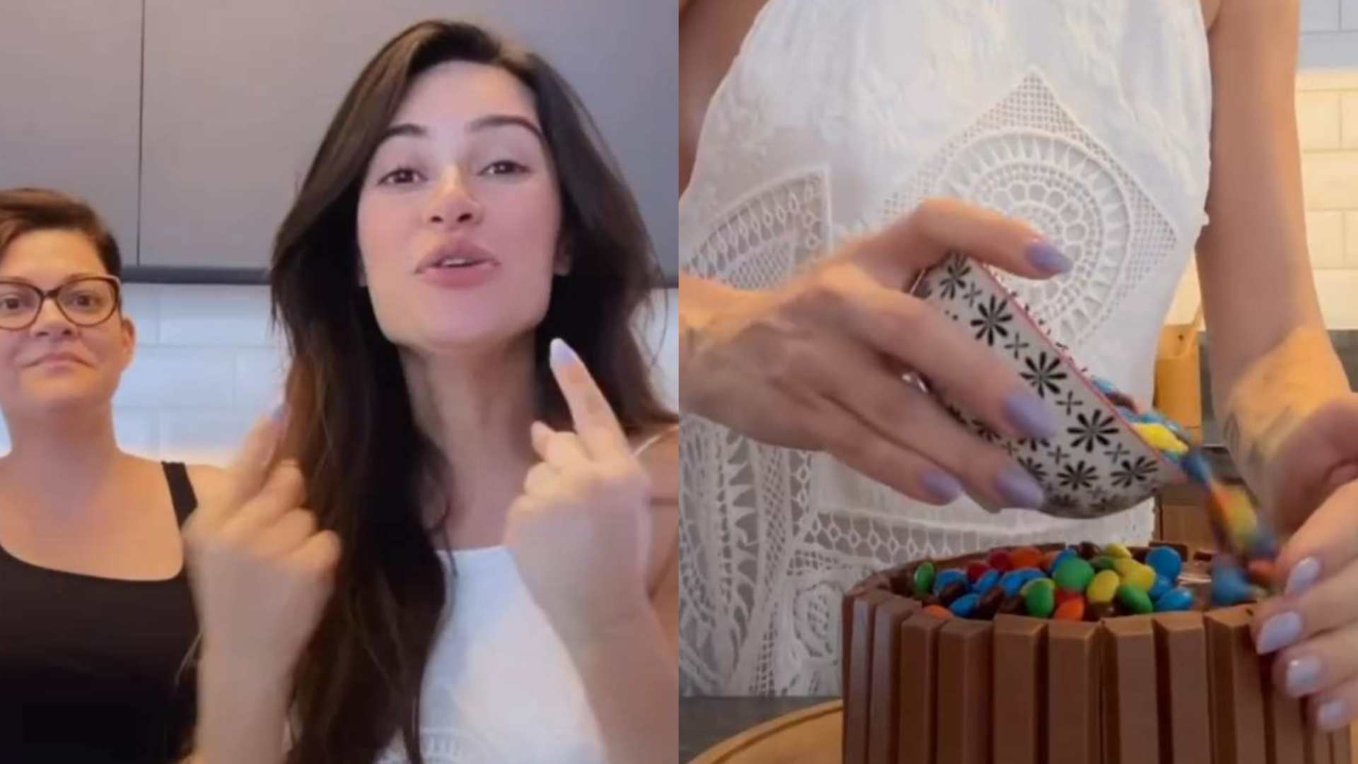 Thaila Ayala mostra passo a passo do bolo de 1 ano do filho: ”Gostinho especial”