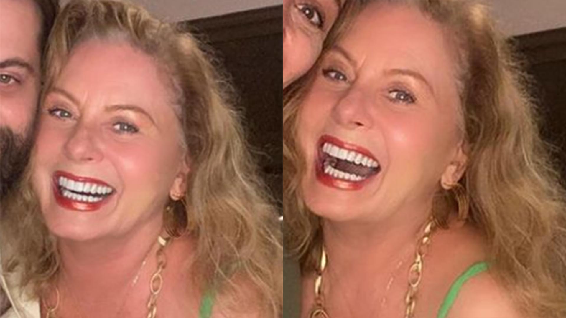 Vera Fischer faz rara aparição com os filhos na internet