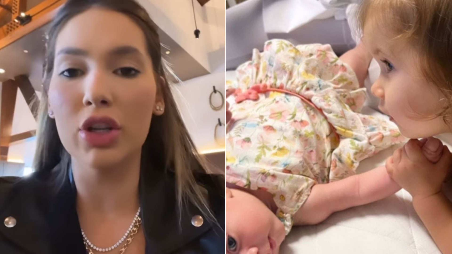 Virginia Fonseca explica motivo de ter viajado sem as filhas e desabafa: ”Tanta saudade”