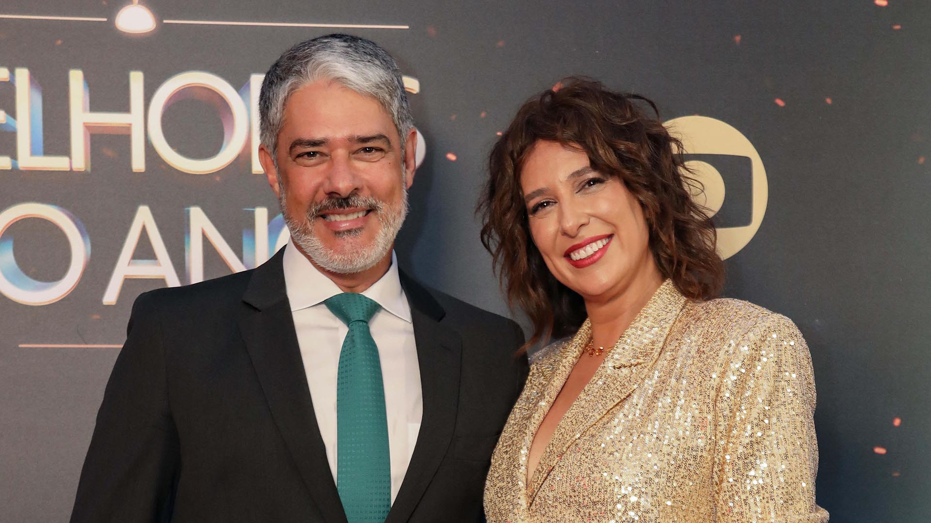 Esposa de William Bonner fala do prêmio do marido: ‘Dias mais áridos’