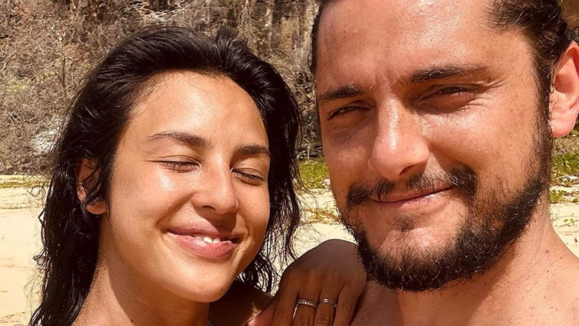 Bruno Gissoni completa 36 anos e ganha homenagem da esposa, Yanna Lavigne: ”Desmedido amor”