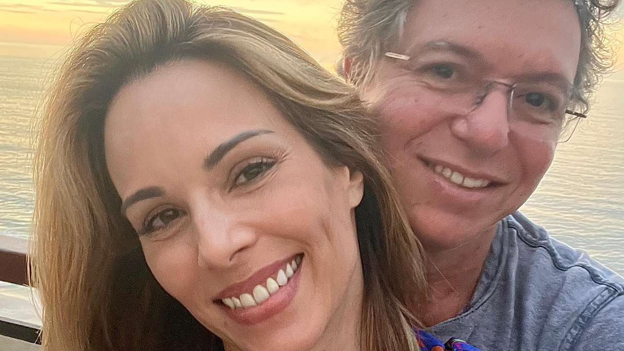 Ana Furtado celebra o Valentine’s Day com linda declaração para Boninho: ”Meu parceiro de toda vida”