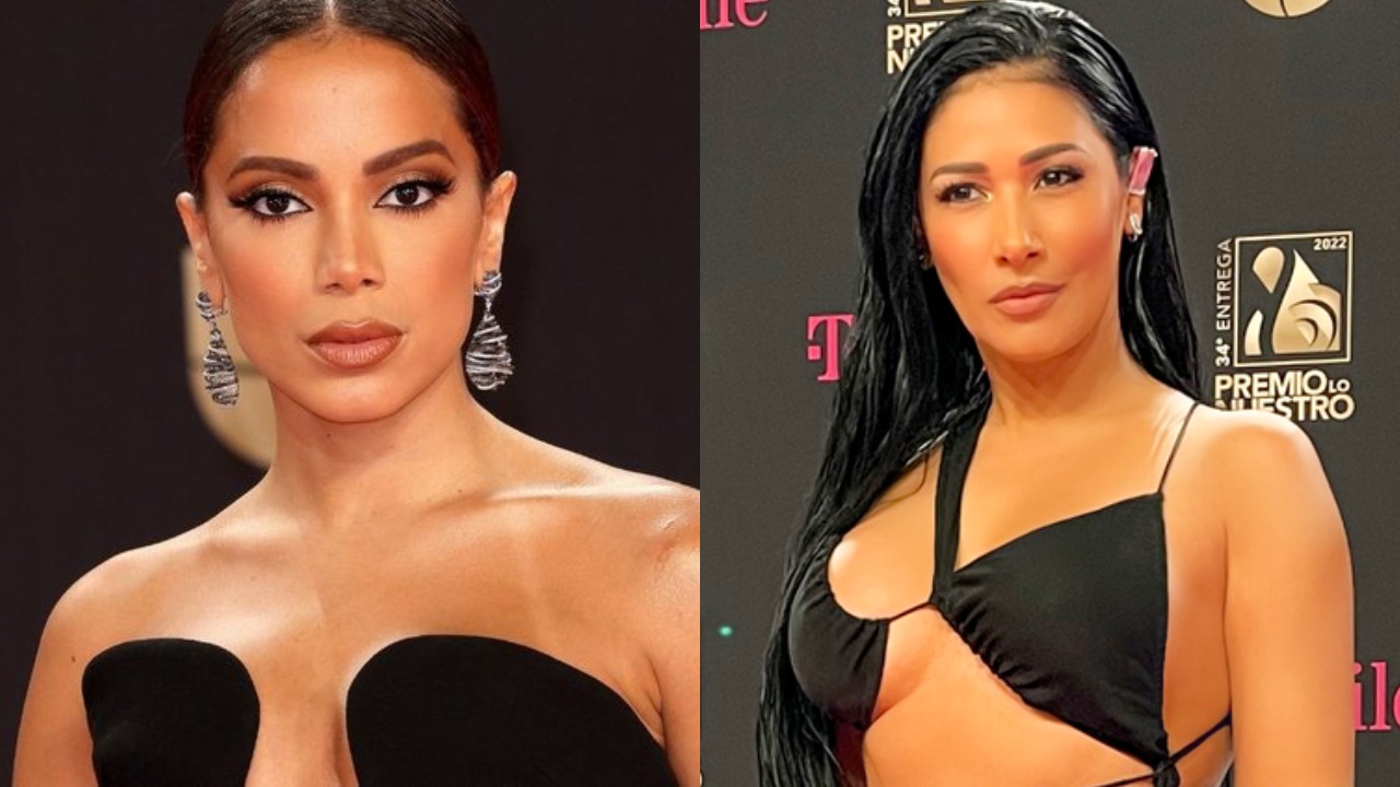Anitta e Simaria posam juntas após cinco anos sem se falarem