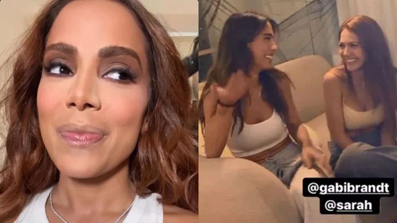 Gabi Brandt e Sarah Poncio curtem Los Angeles ao lado de Anitta