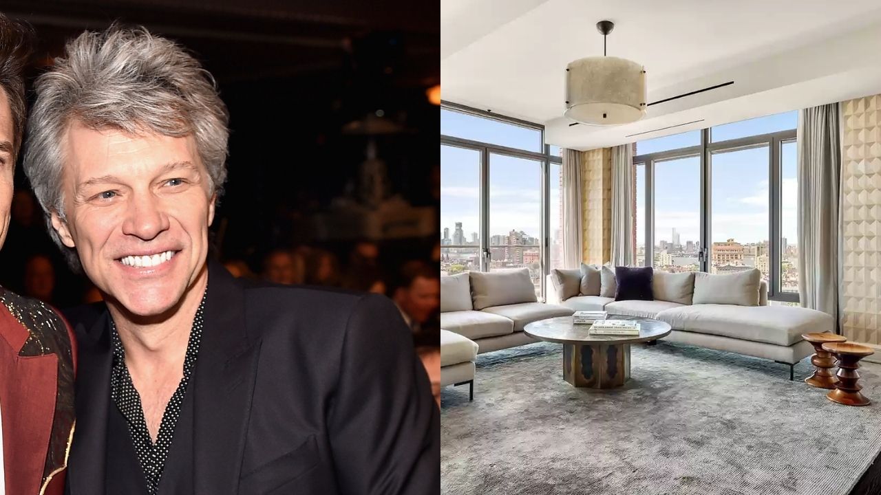 Bon Jovi anuncia venda de seu apartamento de luxo em Nova York por R$115 milhões
