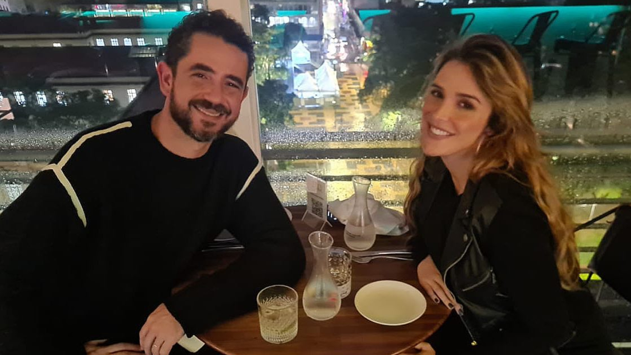 Após dar à luz pela 2ª vez, Rafa Brites flagra Felipe Andreoli com Leon: ”Melhor pai”